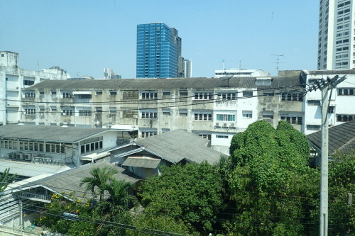 バンコクのサービスアパートメントからの景色